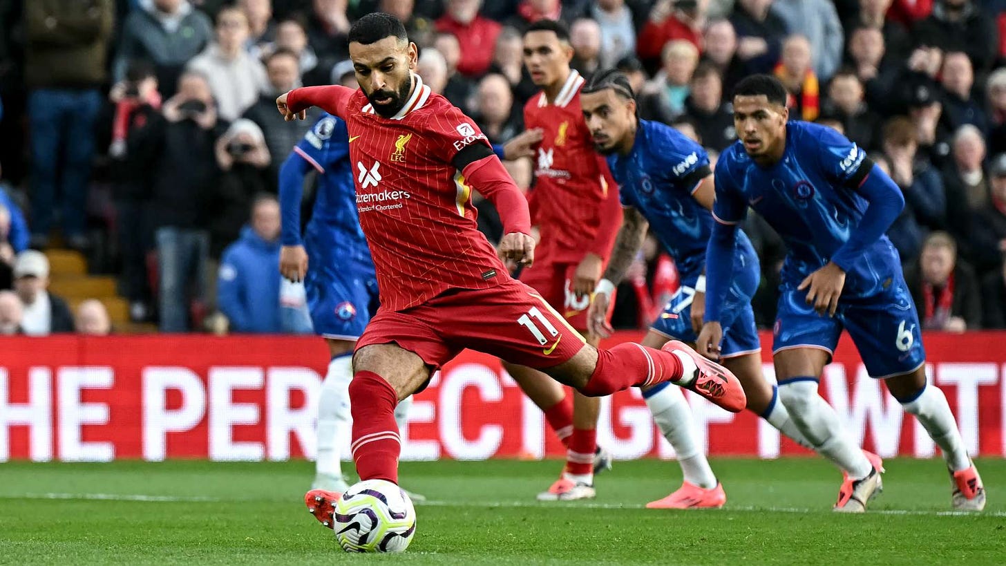 Bumbling oaf' - Chelsea fans go crazy at defender Levi Colwill for silly  challenge as Mohamed Salah penalty gives Liverpool the lead | Goal.com