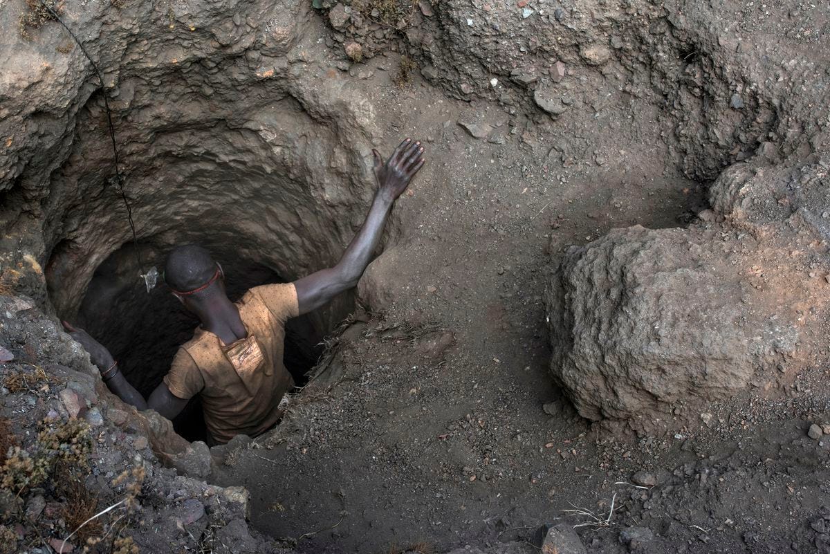 The cobalt pipeline: From dangerous tunnels in Congo to consumers' mobile tech - Anchorage Daily ...