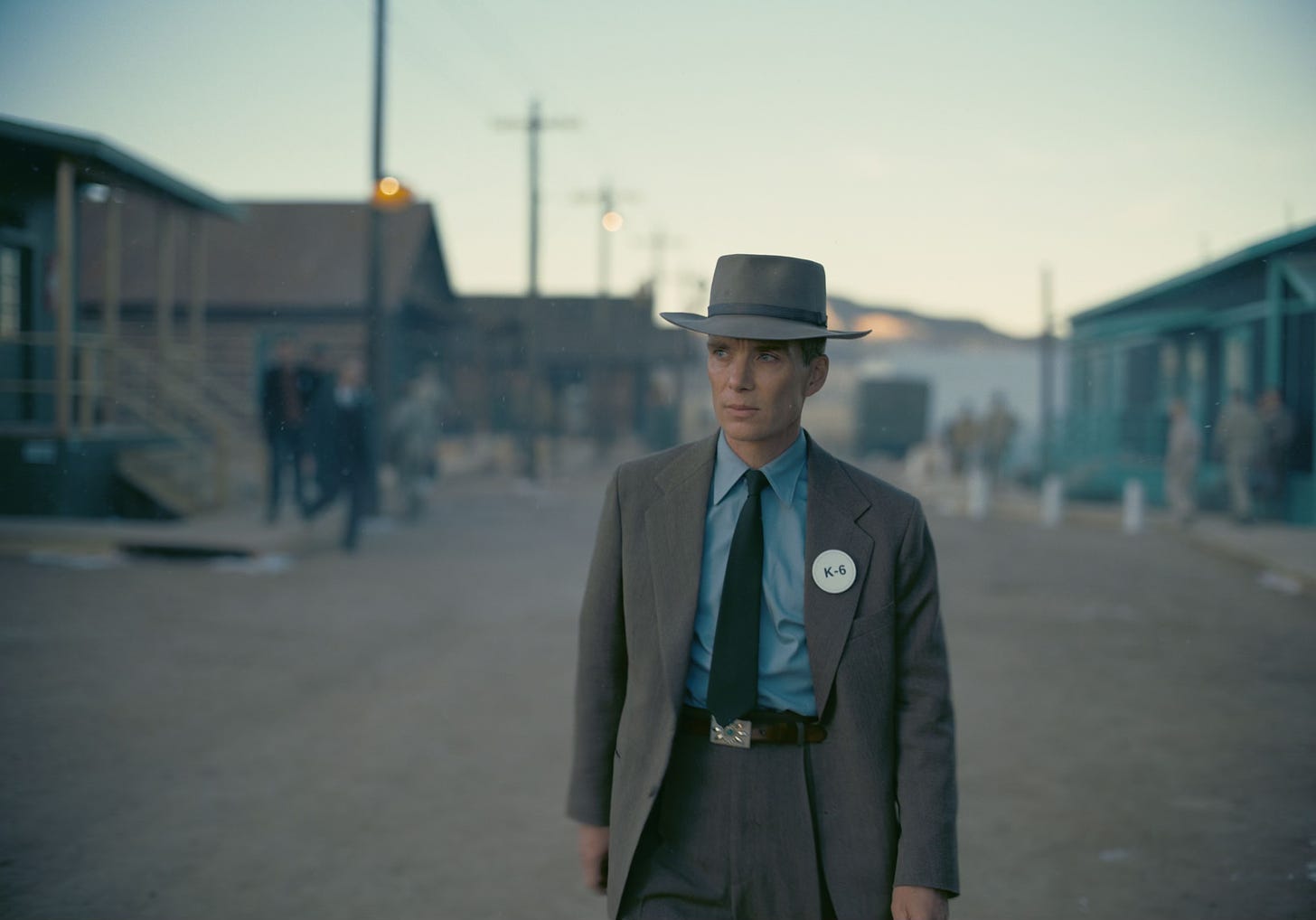 Cillian Murphy as J. Robert Oppenheimer in Oppenheimer