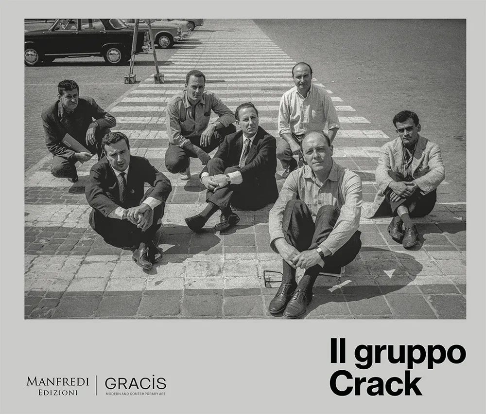 Il Gruppo Crack, Edited by Laura Cherubini, Galleria Gracis, Milano / Manfredi Edizioni, Imola (BO), 2025 [Archivio Gastone Novelli, Roma]