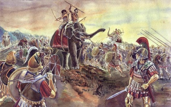 Would ancient Indian armies have been able to effectively fight against  ancient Greek, Persian and Chinese armies? - Quora