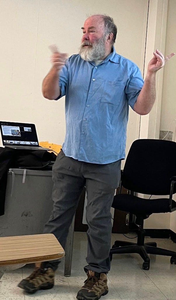 Dorph is pictured speaking at an event. Dorph is pictured speaking at an event.