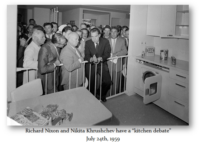 Nixon Kitchen Debate 1959 1959