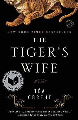 cover of The Tiger's Wife by Téa Obreht 