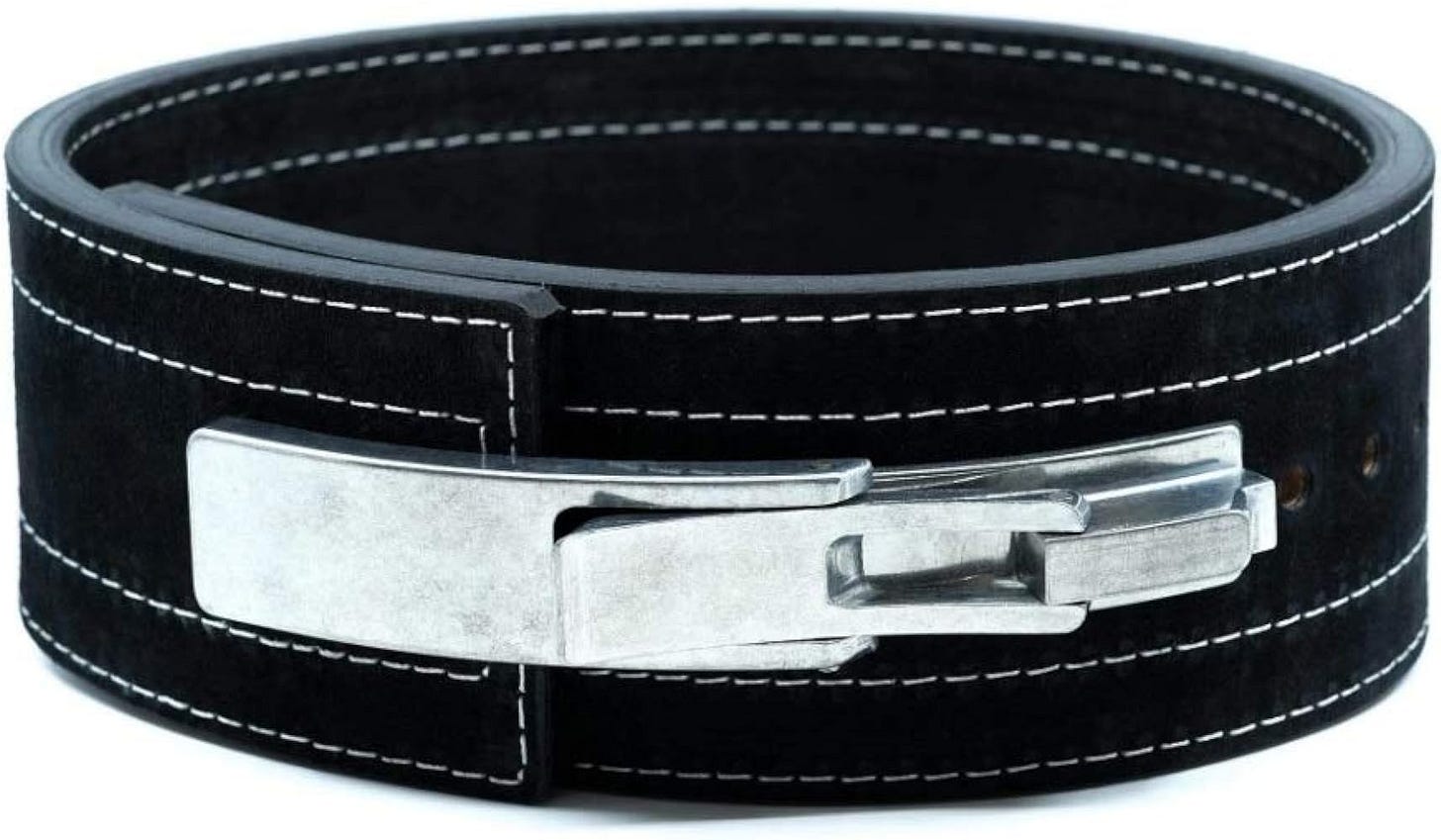 Amazon.com : Inzer Advance Designs Forever Lever Belt 10MM 2XLarge Black :  Sports & Outdoors