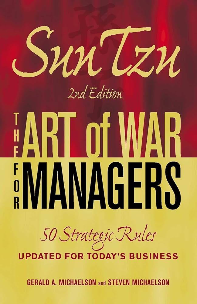 Sun Tzu - The Art of War for Managers: 50 Strategic Rules Updated for  Today's Business