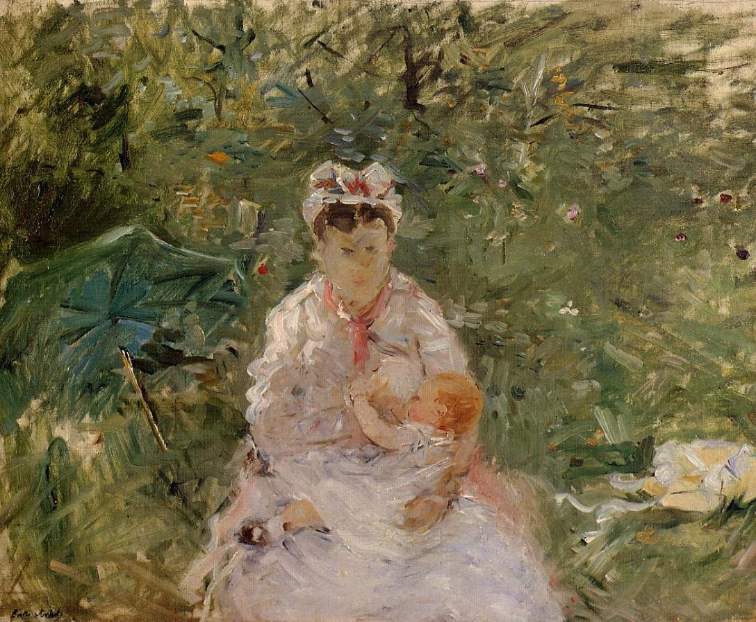 Fichier:Morisot - the-wet-nurse-angele-feeding-julie-manet.jpg — Wikipédia