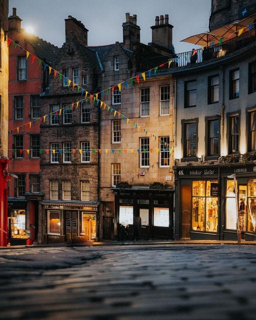 May be an image of 1 person, street, York Minster and the Cotswolds