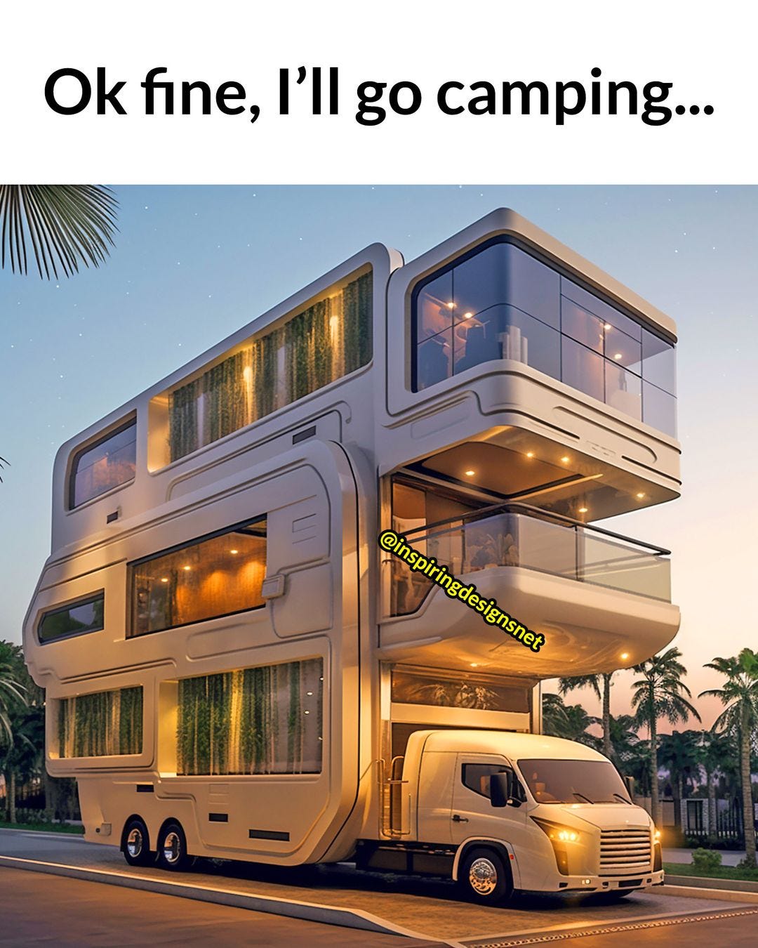 May be an image of campsite and text