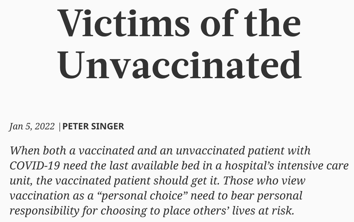 Victims of the Unvaccinated