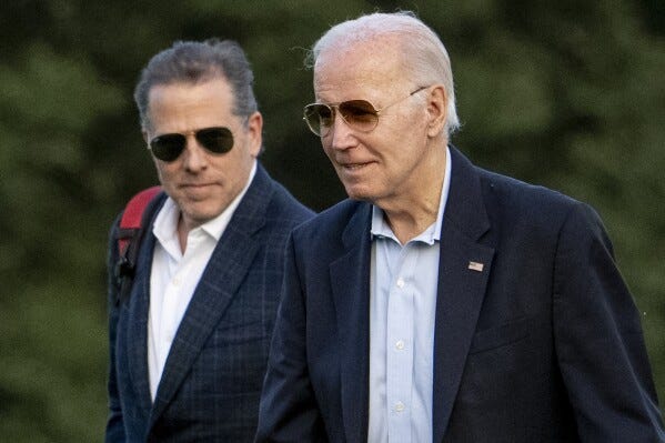 Americans sharply divided over whether Biden acted wrongly in son's  businesses, AP-NORC poll shows | AP News