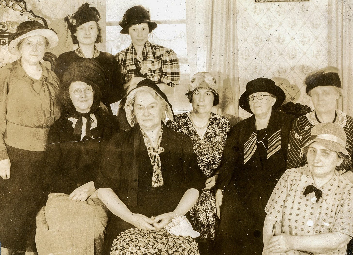 Ladies with hats