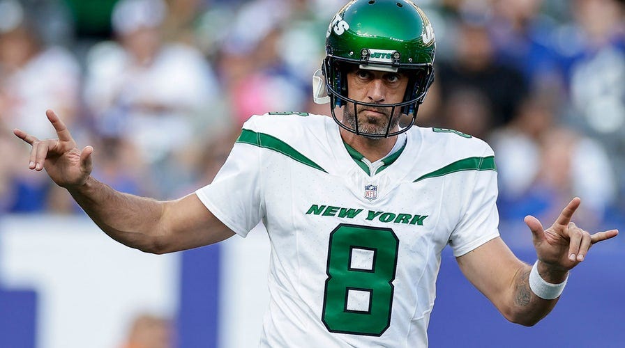 Jets' Aaron Rodgers finds Garrett Wilson for first preseason touchdown |  Fox News
