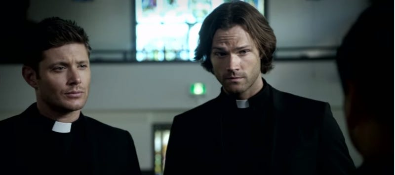 superantural american nightmare sam dean winchester priests 2016