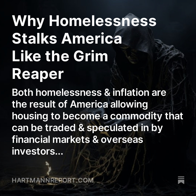 Why Homelessness Stalks America Like the Grim Reaper