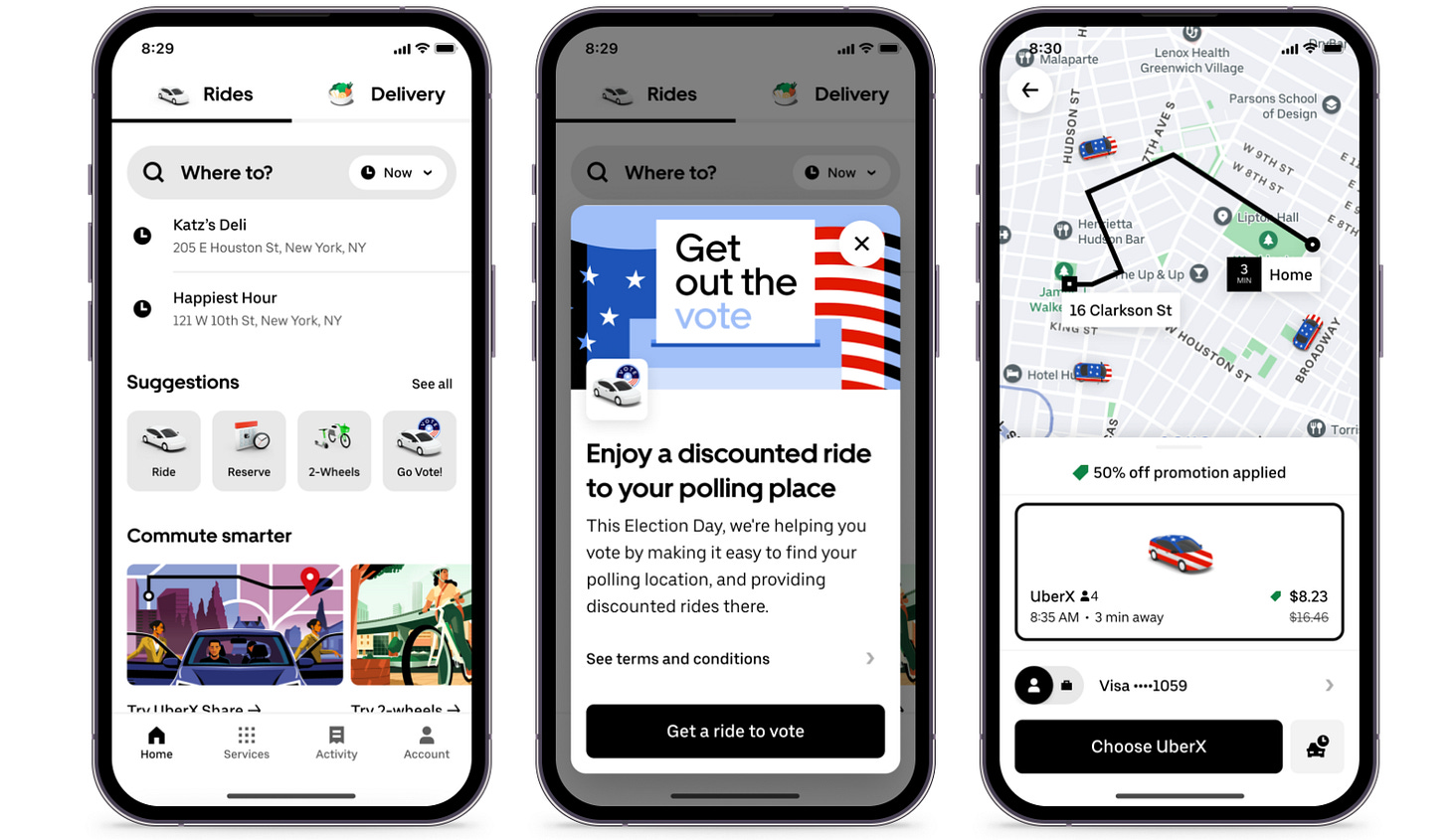 Go Vote! | Uber Newsroom