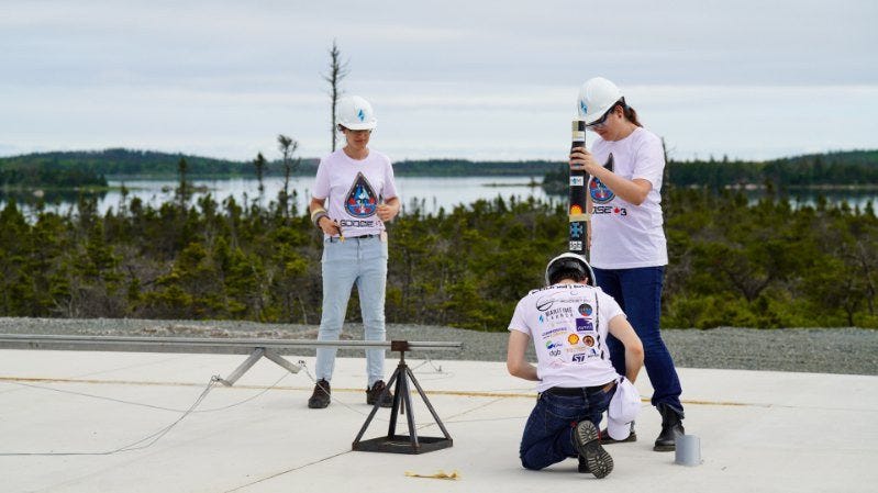 Student Rocketry Group conducts First Launch from Spaceport Nova Scotia