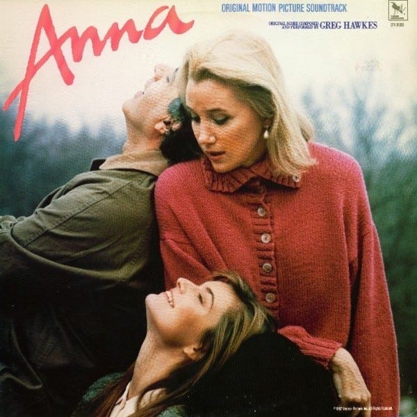 Film Music Site - Anna Soundtrack (Greg Hawkes) - Varèse Sarabande (1987)