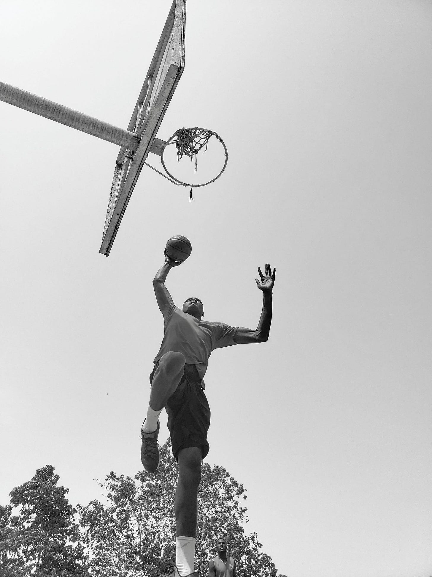 Shooting hoops