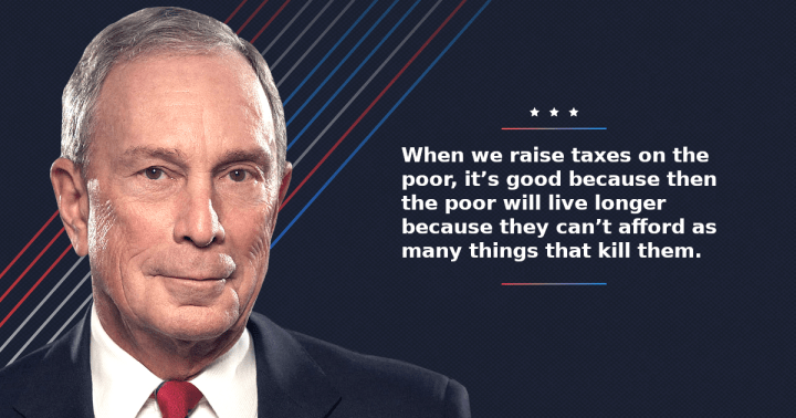 Bloomberg the poors