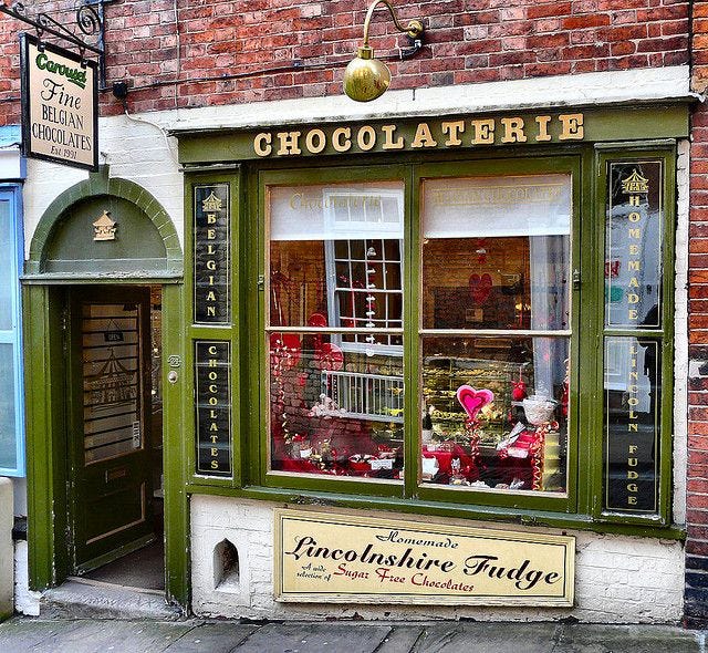 Chocolaterie,Lincoln | Store fronts, Shop fronts, Chocolate shop
