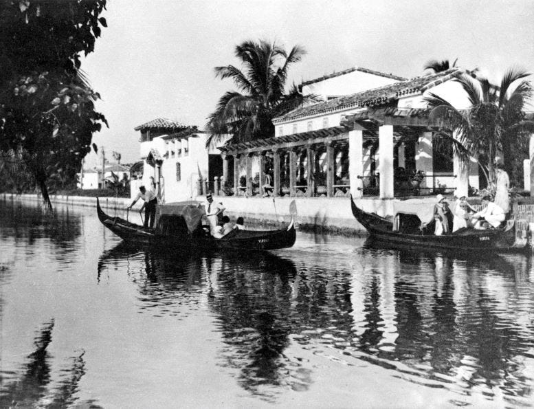 Cover: Casa Rosita in 1928 during a Venetian Serenade for the Elks Club. Courtesy of Florida State Archives.