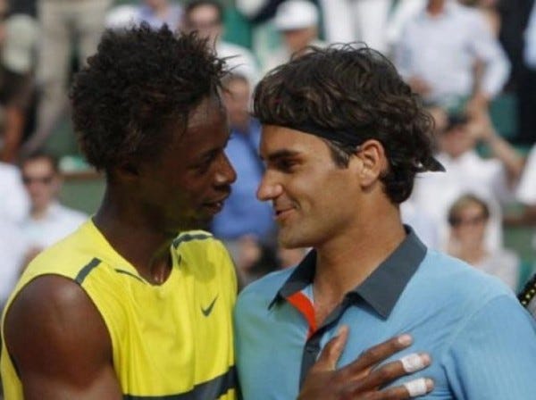 roger federer vs gael monfils 2015 french open