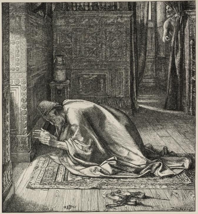 Daniel's Prayer', Sir Edward Poynter, 1865 | Tate