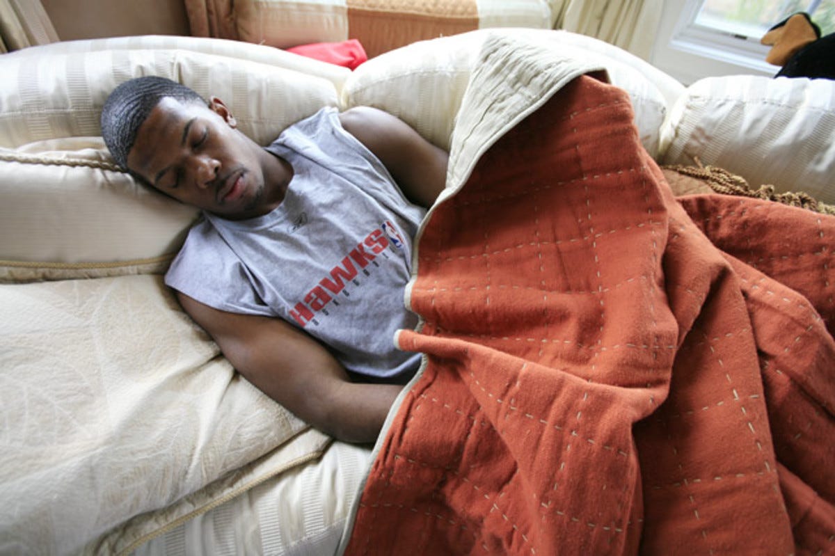 NBA Players Napping - Sports Illustrated