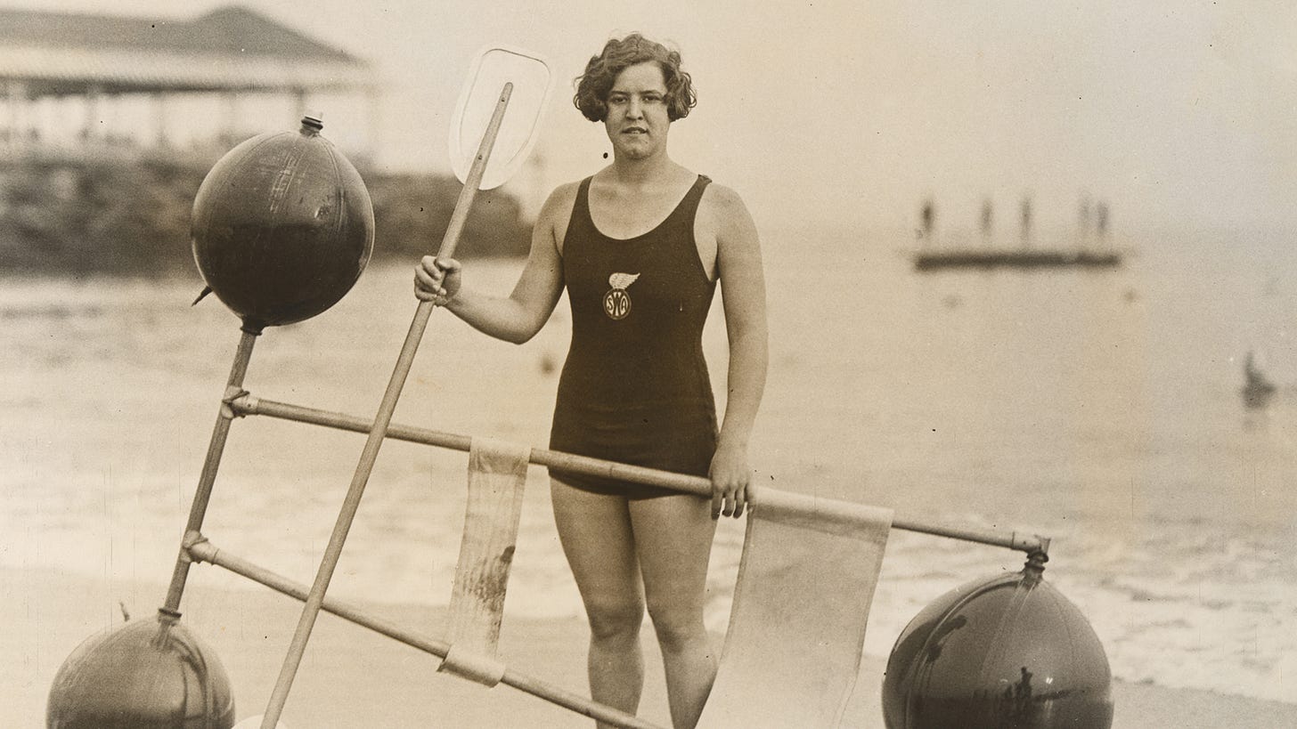 Gertrude Ederle and the grueling science of marathon swimming | Popular  Science