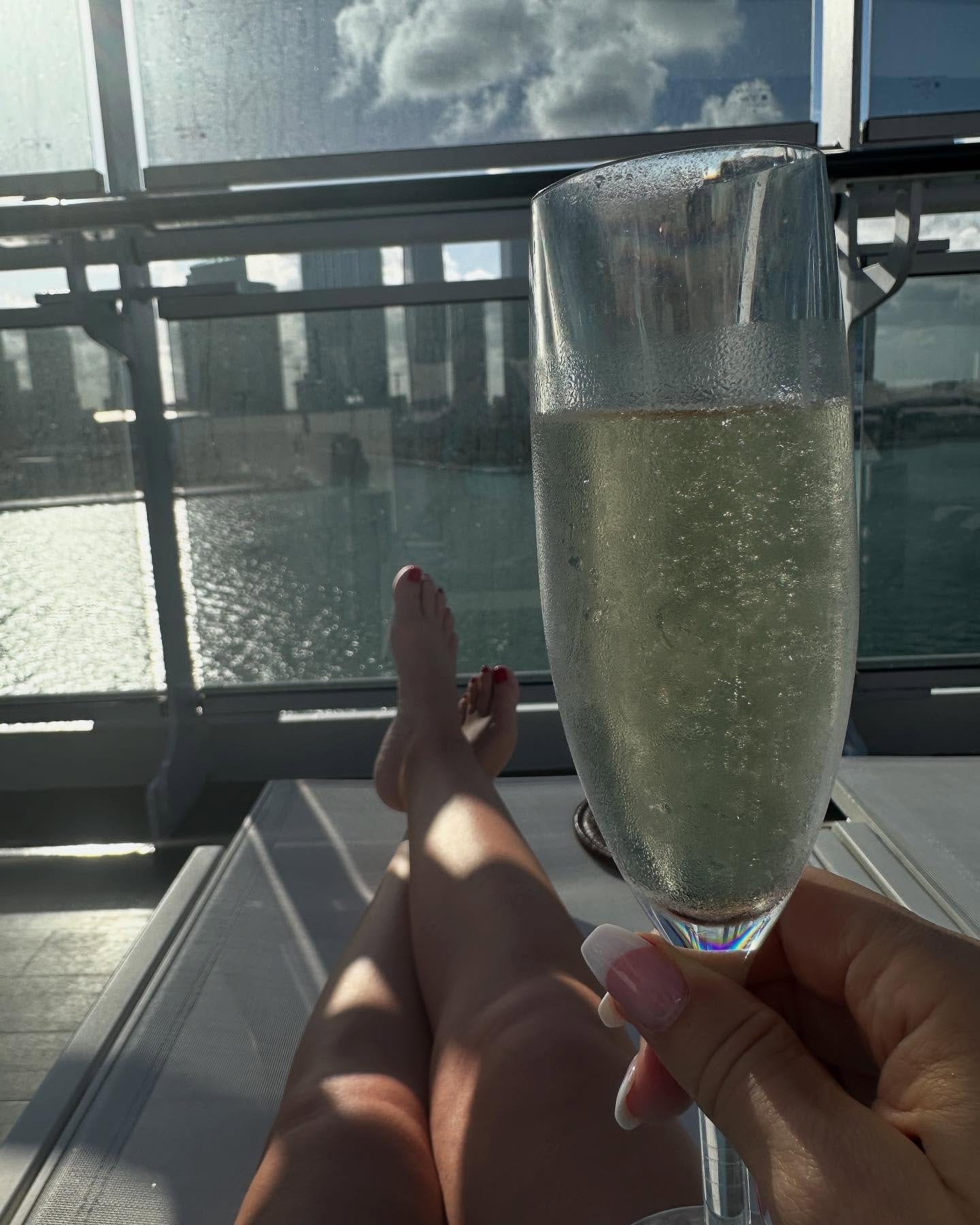 May be an image of champagne
