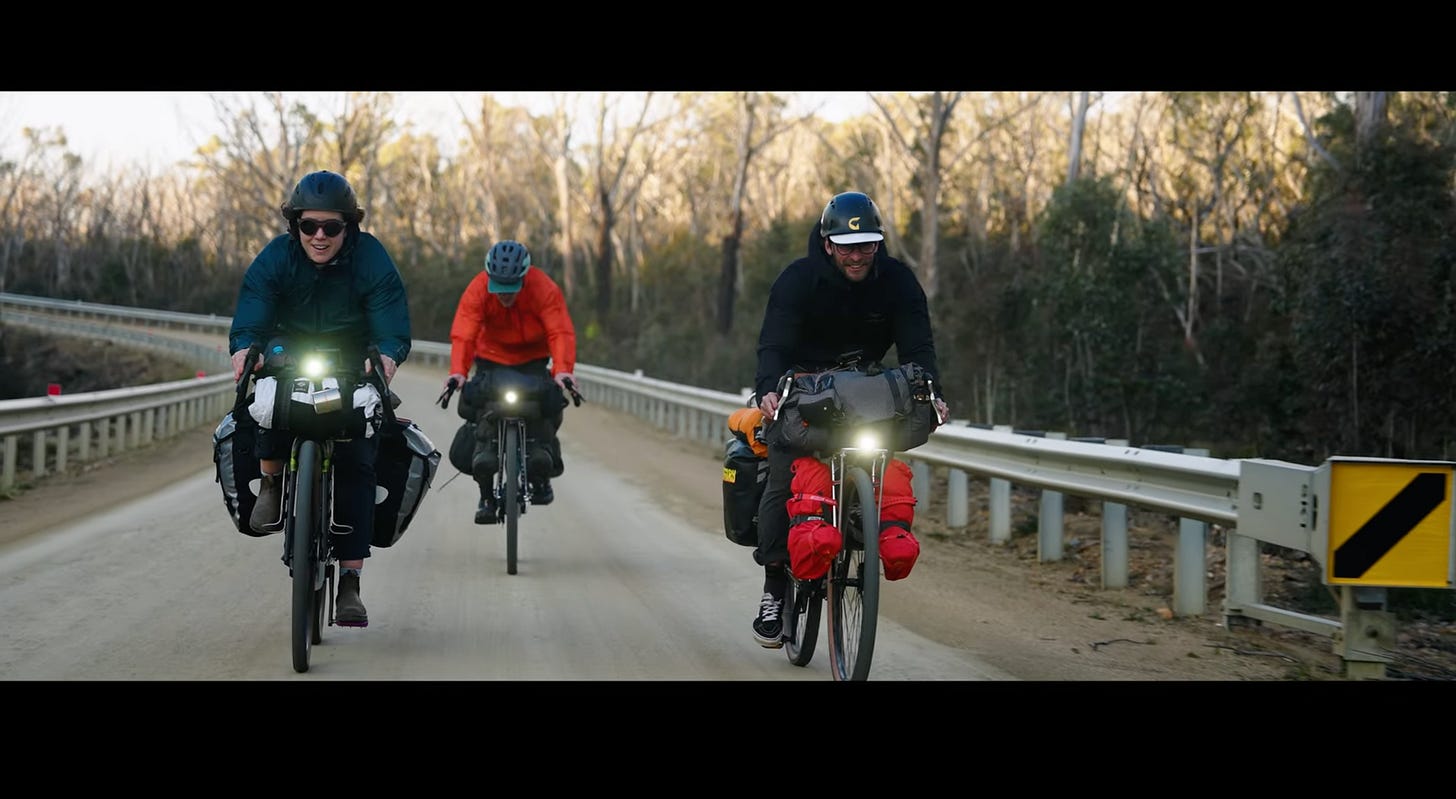 3 amis en bikepacking