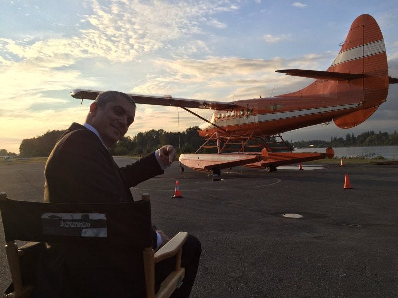 gil darnell on supernatural set