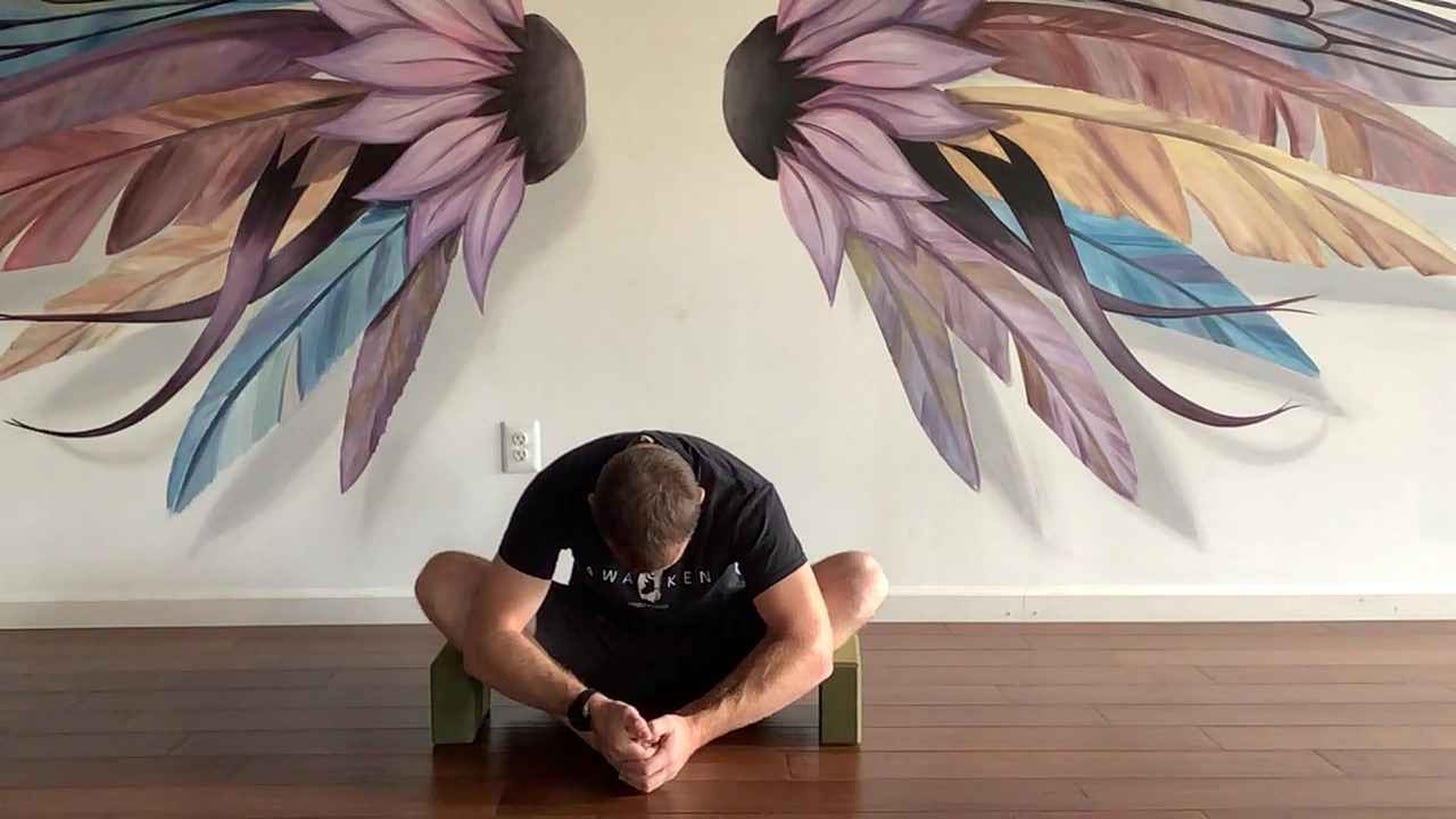 Butterfly pose - yin yoga pose