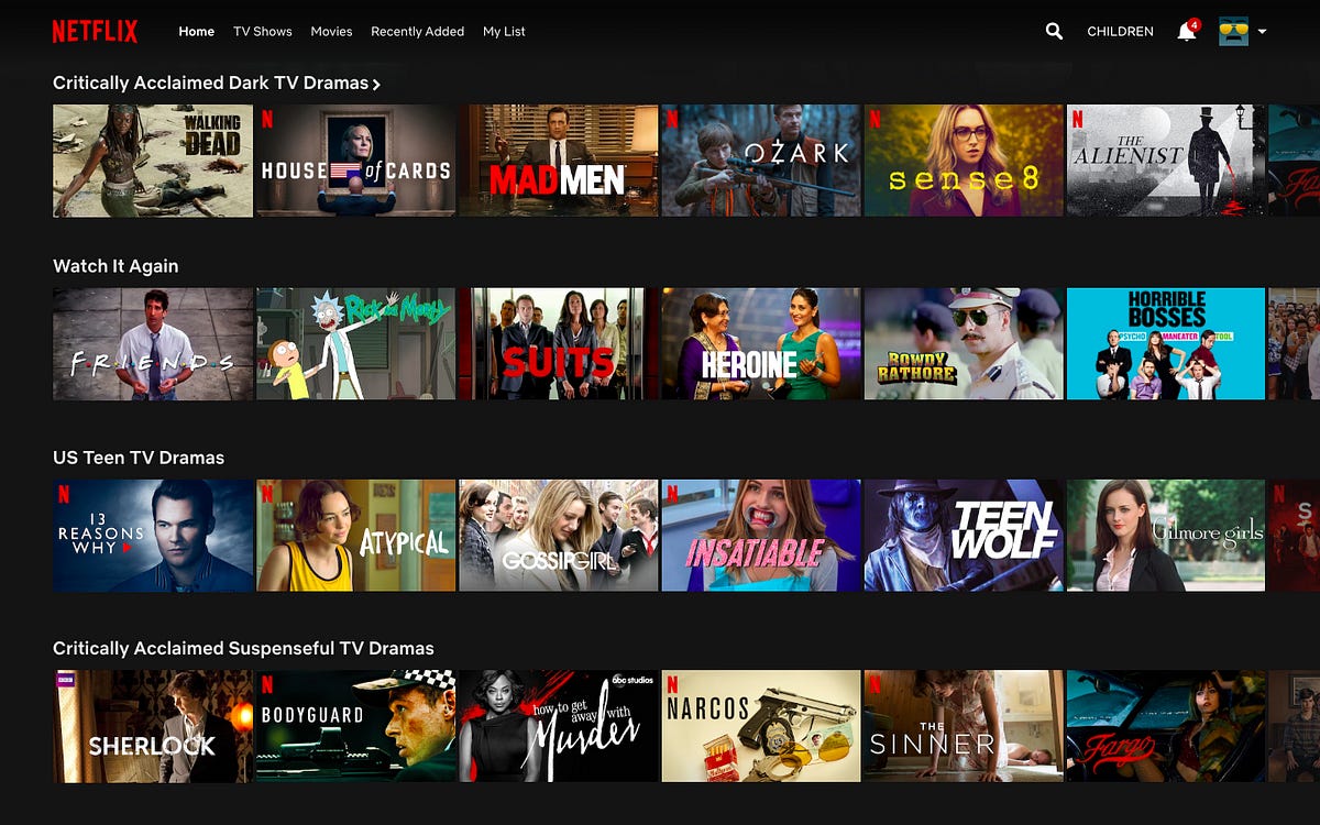 Netflix case study — Breaking paradox of choice | by Anupam Pareek | UX  Planet