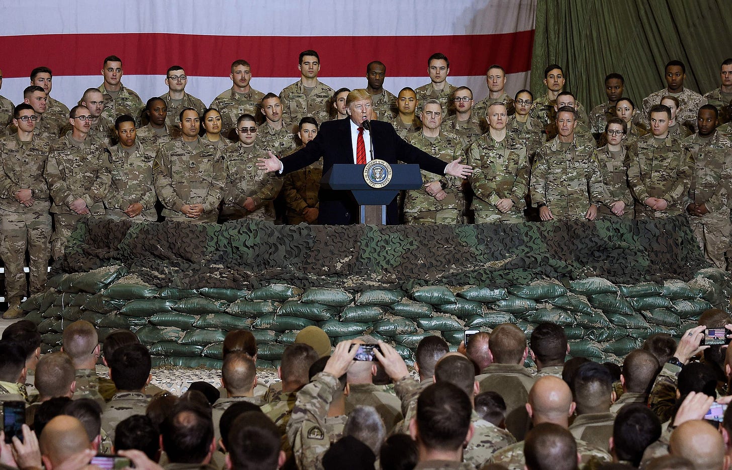 Trump says the military will vote for him. But he lost their support long  ago.