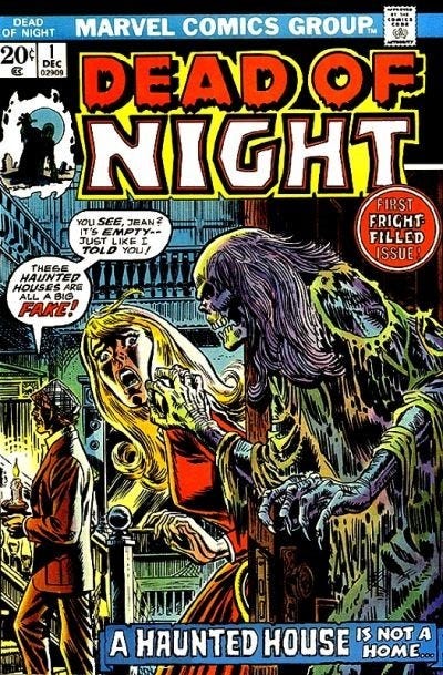 marvel dead of night comic