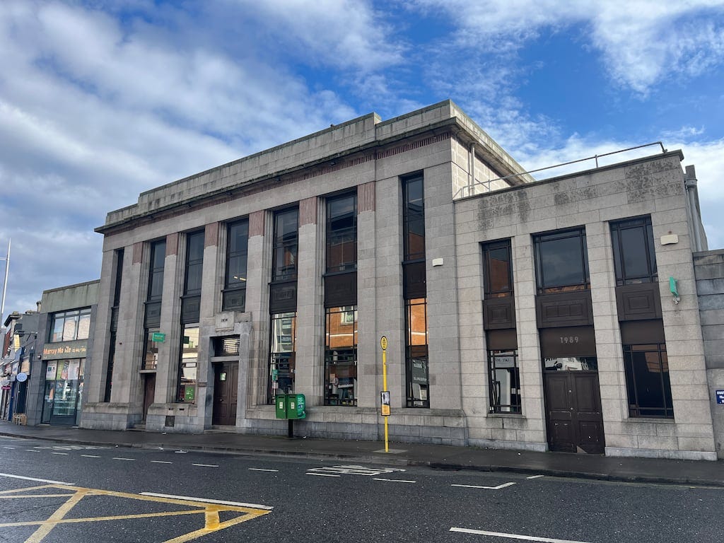 Rathmines Post Office in Dublin 6 is a 1932 art deco building. Photograph: Bryan O'Brien