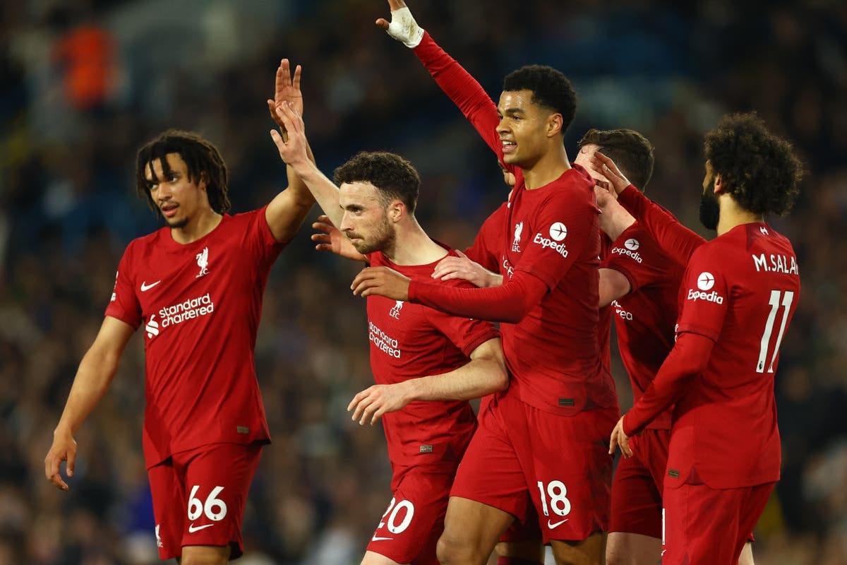 Leeds 1-6 Liverpool: Ruthless Reds have eyes on top six after Elland Road  humiliation | Evening Standard