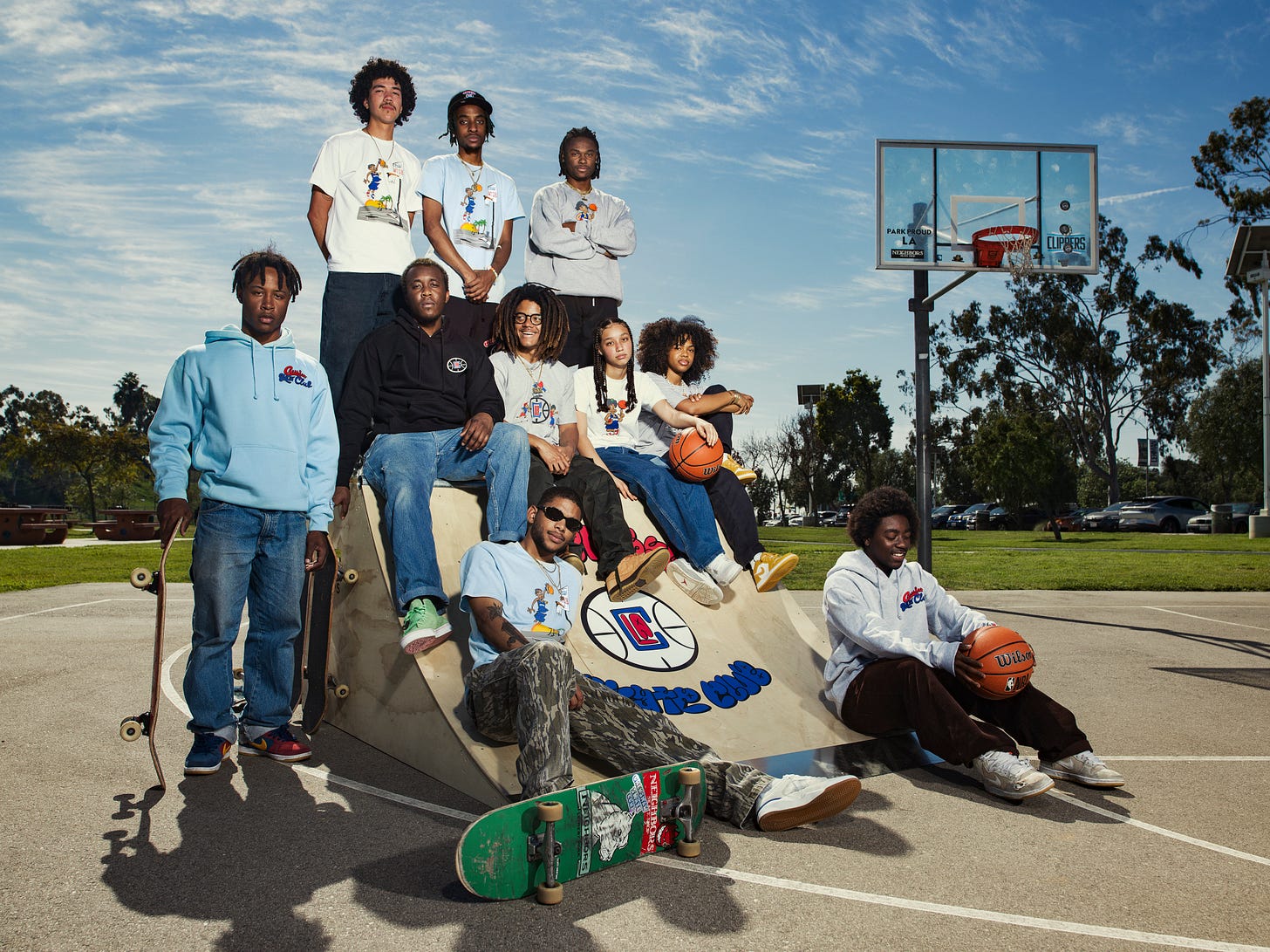 Crenshaw Skate Club Collaborates with the LA Clippers for a Limited-Edition  Collection – Los Angeles Sentinel