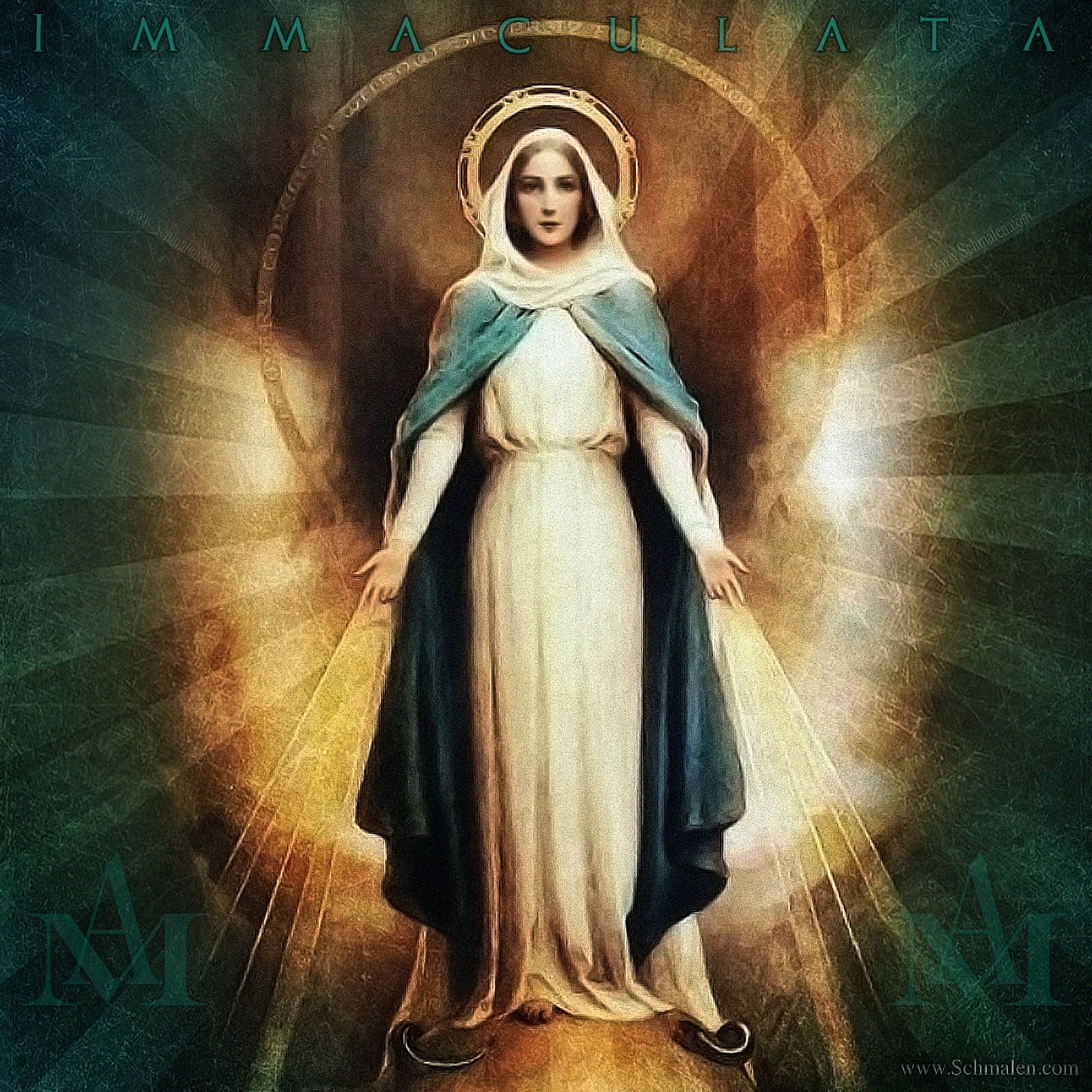 www.Schmalen.com Divine Mother, Blessed Mother Mary, Blessed Virgin ...