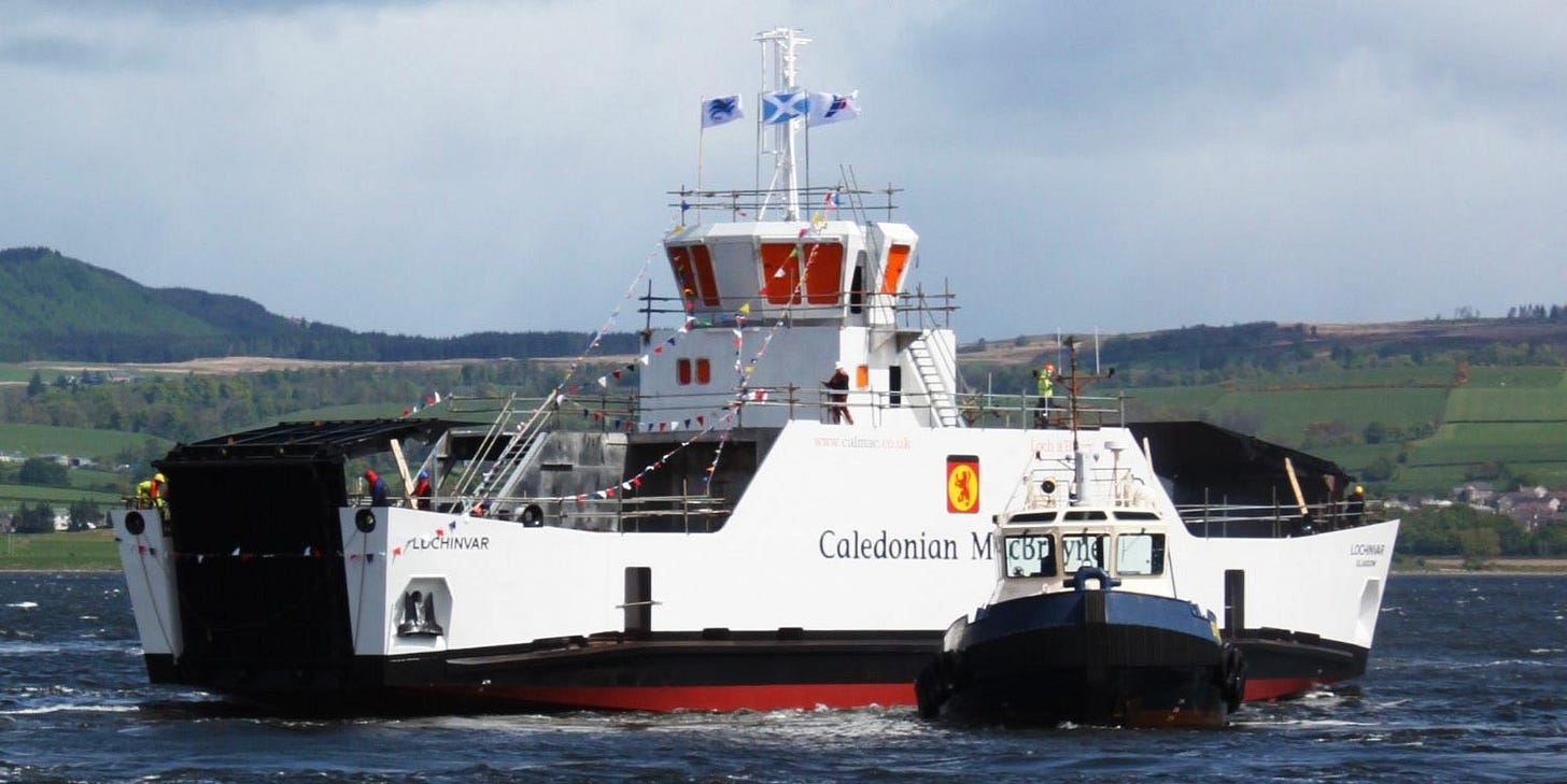 MV Hallaig & MV Lochinvar Launch at Ferguson Shipbuilders | ESBEL