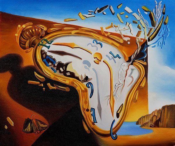 Montre molle, Salvador Dali. Illustration du temps qui s'écoule. | Salvador  dali art, Dali art, Salvador dali artwork
