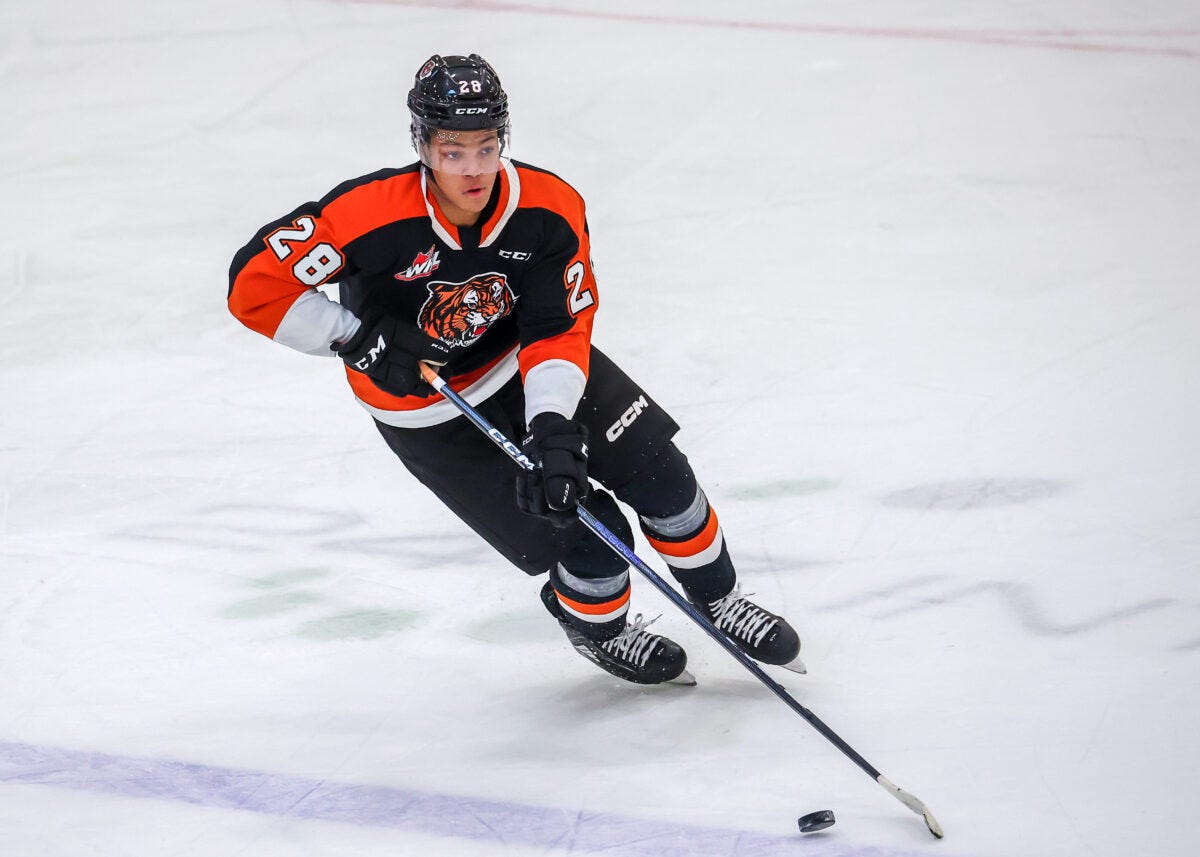 Cayden Lindstrom Medicine Hat Tigers