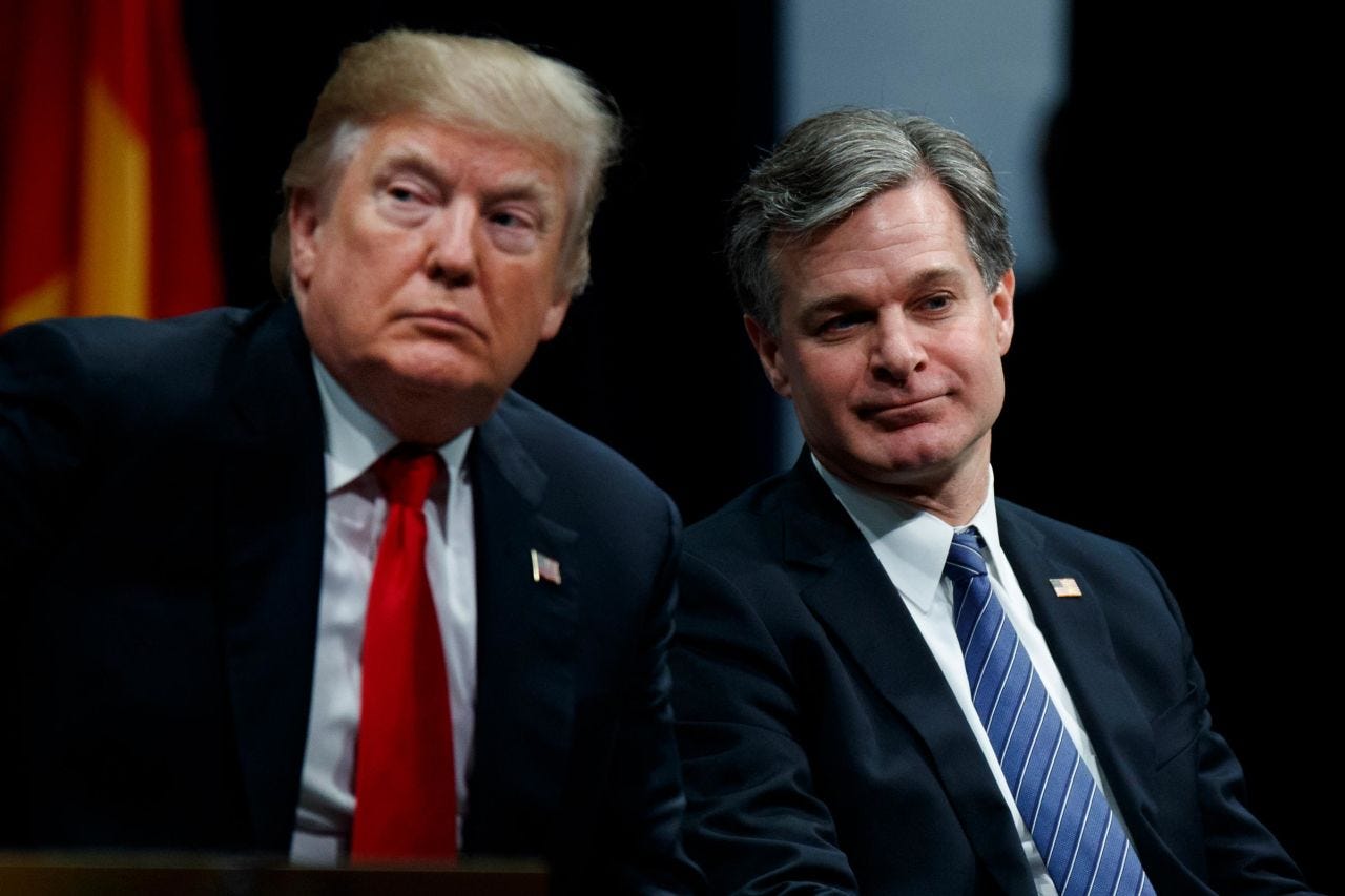 Live updates: FBI Director Christopher Wray announces resignation amid Trump  transition | CNN Politics