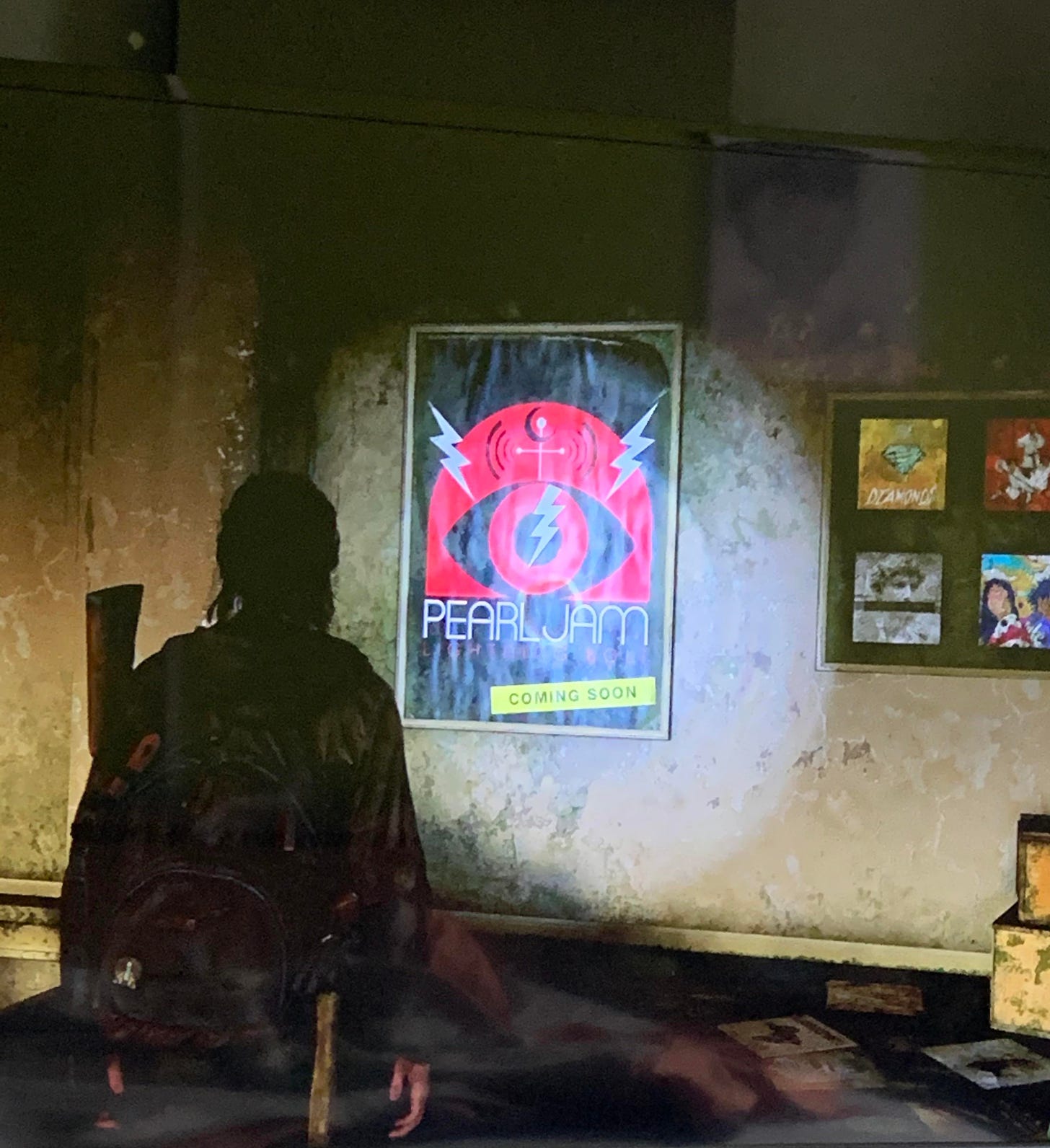 Surprised to find this poster in The Last Of Us 2! : r/pearljam