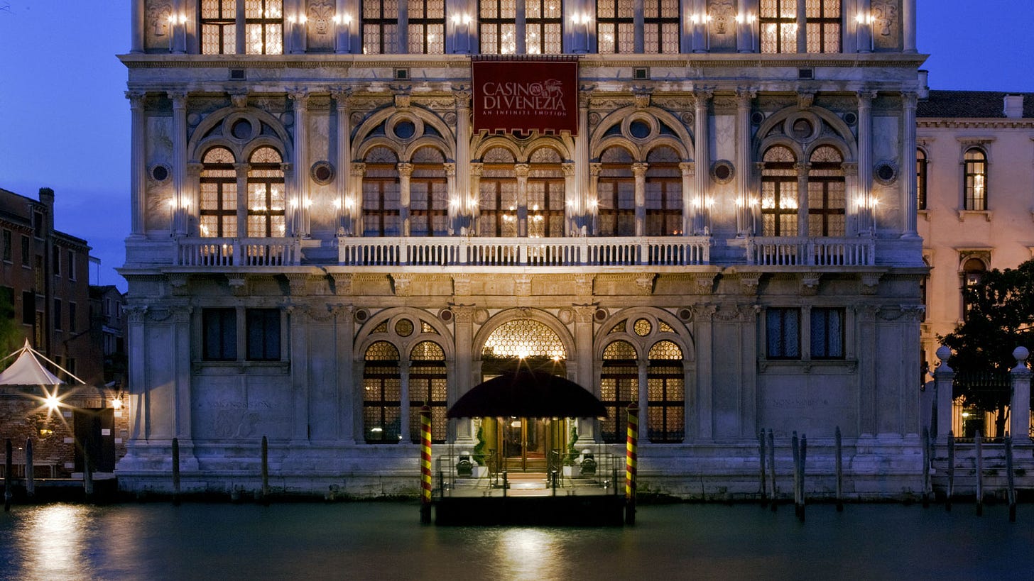 CA VENDRAMIN CALERGI | Casinò di Venezia