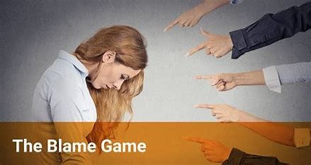 Image result for playing the blame game
