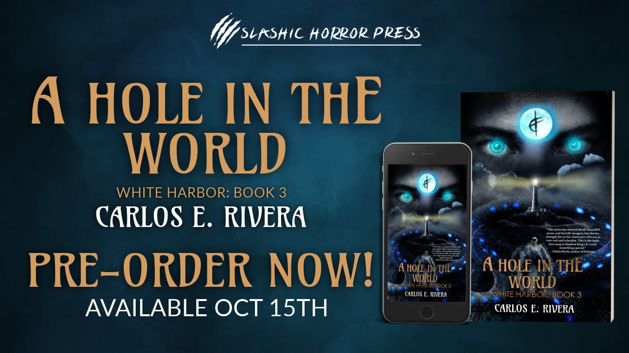 Pre-order A Hole in the World!