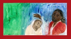 Christ heals the leper Painting by Vrindaji Bowman - Fine Art America